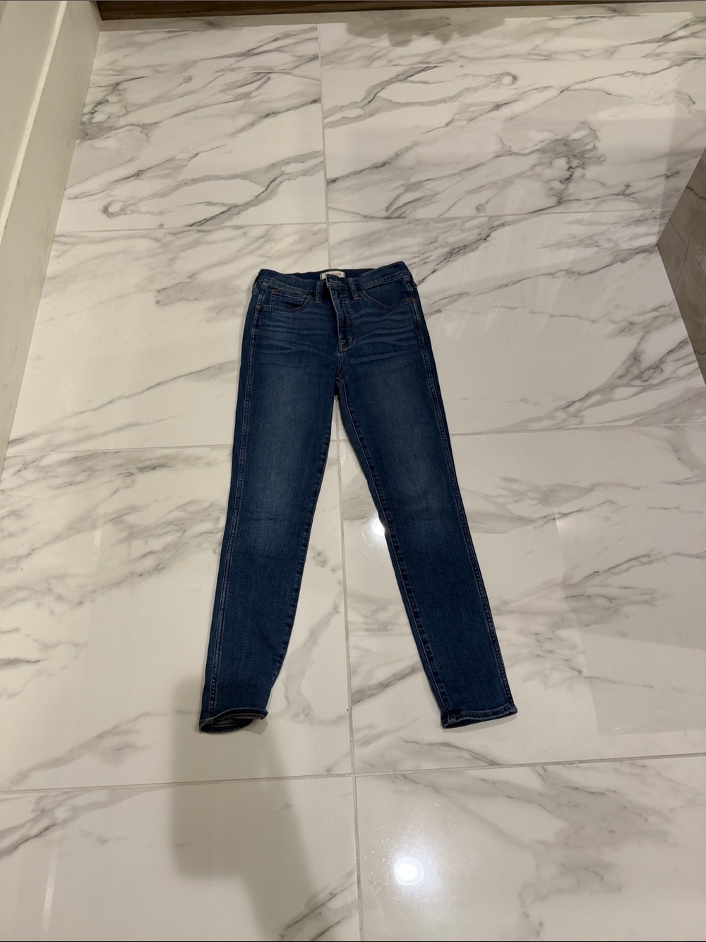 Madewell Dark Blue Skinny Jeans